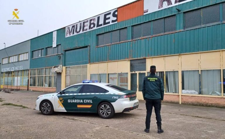 La Guardia Civil de Palencia desmantela banda de ladrones: Dos detenidos por robo en nave de Villamuriel de Cerrato