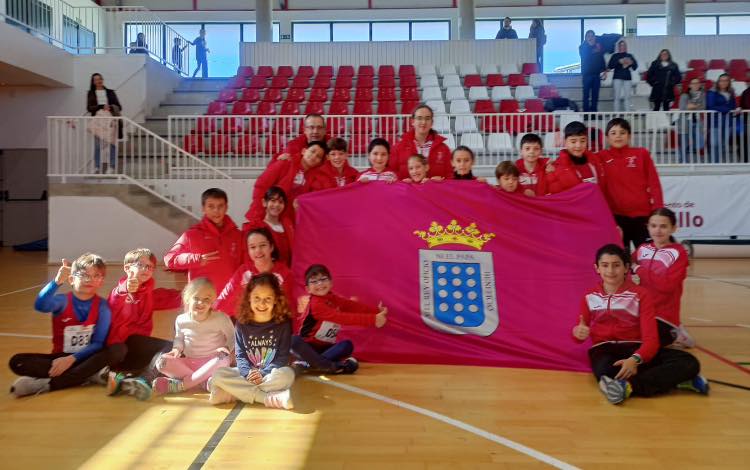 Los atletas del Castillo de la Mota dejan su marca en el fin de semana deportivo