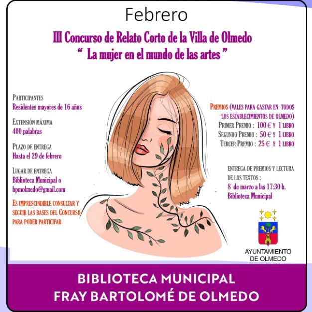 El Concurso de Relato Corto Villa de Olmedo celebra su tercera edición