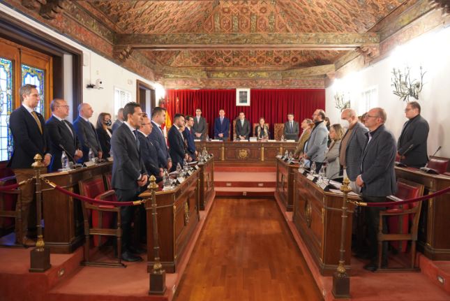 El Pleno de la Diputación de Valladolid muestra el apoyo a los agricultores y ganaderos de la provincia