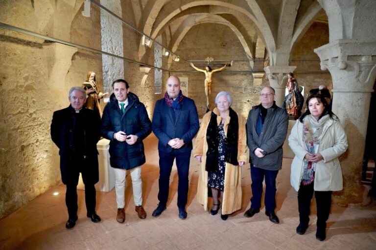 La Diputación de Valladolid recibe 5 nuevas imágenes restauradas por la Fundación Edades del Hombre