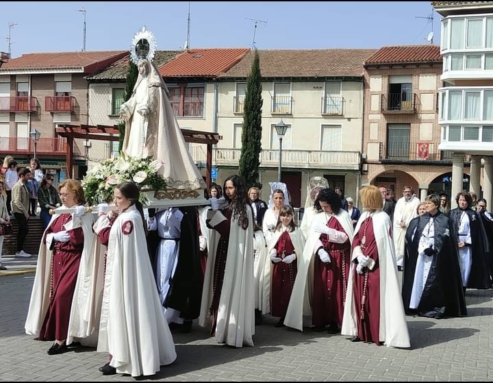 Olmedo vive su Semana Santa dentro del año centenario de la coronación de la Soterraña