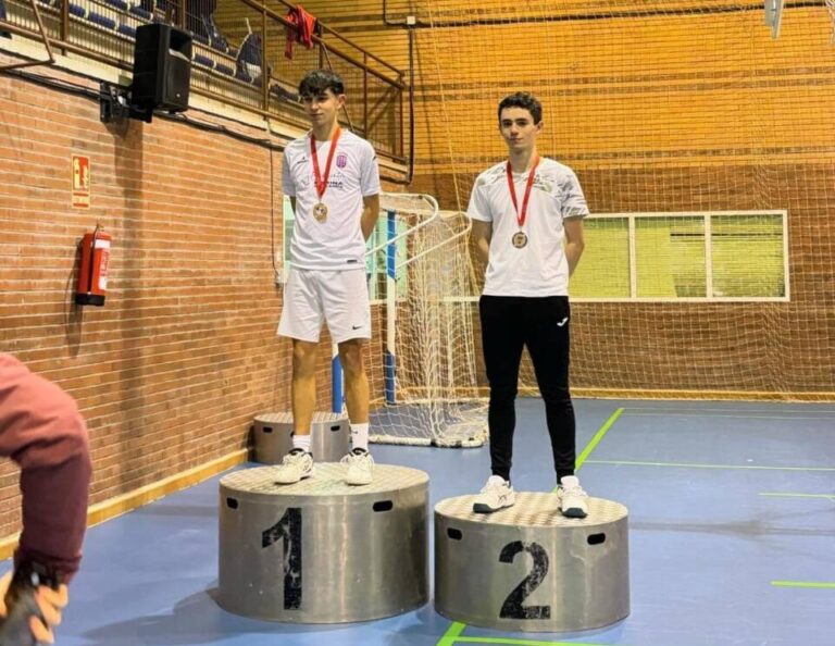 El medinense Pablo Martín triunfa en el Campeonato de Bádminton de Guadarrama