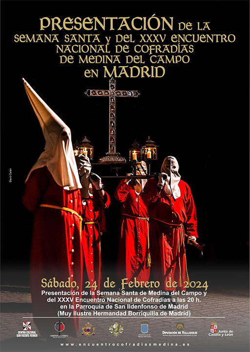 Medina del Campo presenta su Semana Santa en Madrid este 24 de febrero