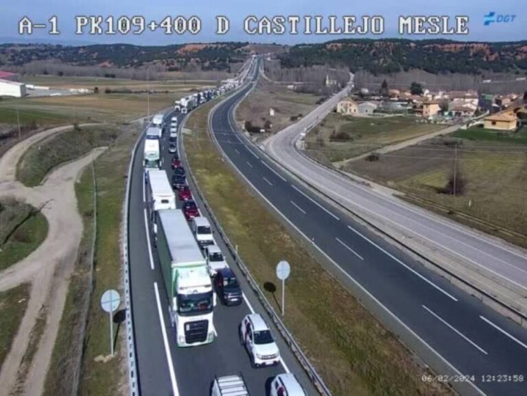 Estado de las carreteras de Castilla y León – Protestas agricultores