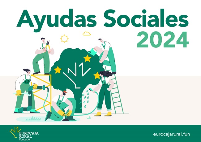 Fundación Eurocaja Rural abre la convocatoria del 2024 de «Ayudas Sociales» ampliando el número de proyectos beneficiarios