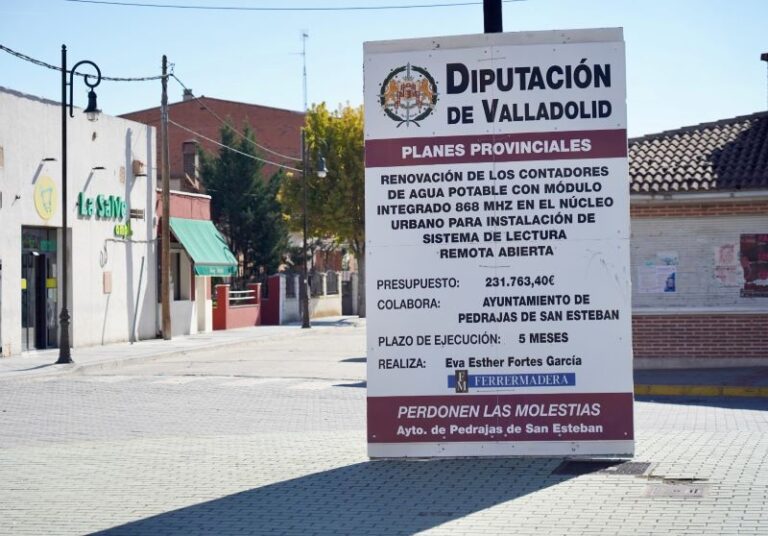 Municipios de Valladolid impulsan el desarrollo con 438 proyectos de obras: Las inversiones alcanzan los 20.9 millones de euros