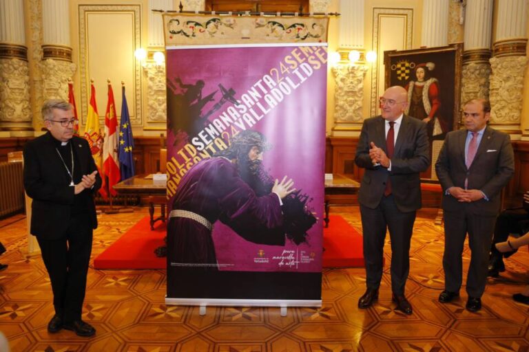 Valladolid deslumbra con un cartel innovador: Jesús con la Cruz a Cuestas anuncia la Semana Santa 2024