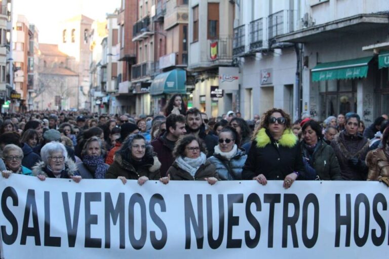 La plataforma en defensa del Hospital de Medina del Campo volverá a convocar una nueva manifestación 