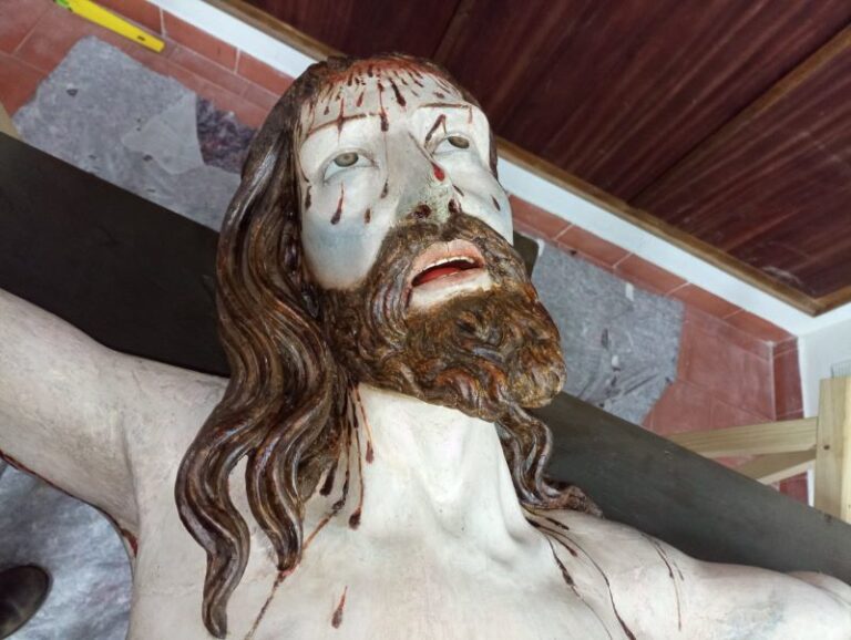 La nueva imagen de Cristo restaurada brillará en la procesión del Lunes Santo en Medina del Campo