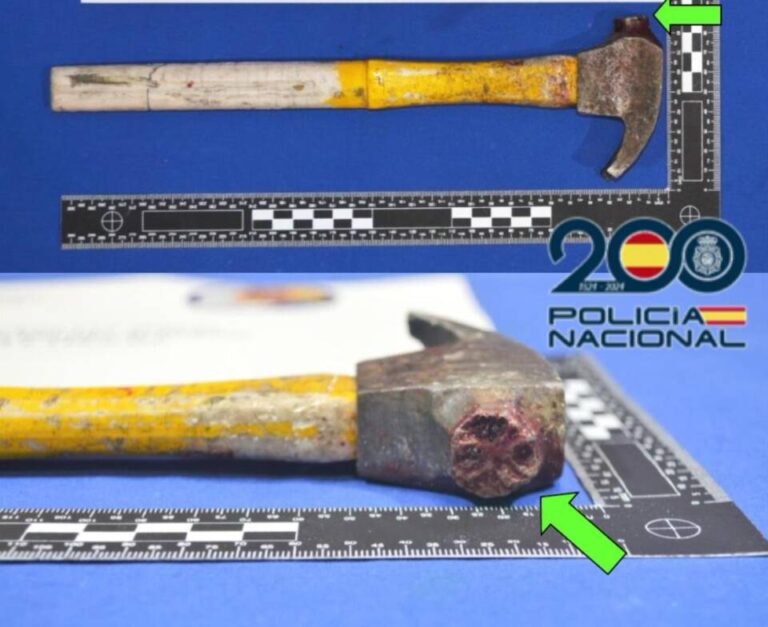 Ingresa en prisión el hombre detenido en Valladolid por golpear a una persona con un martillo