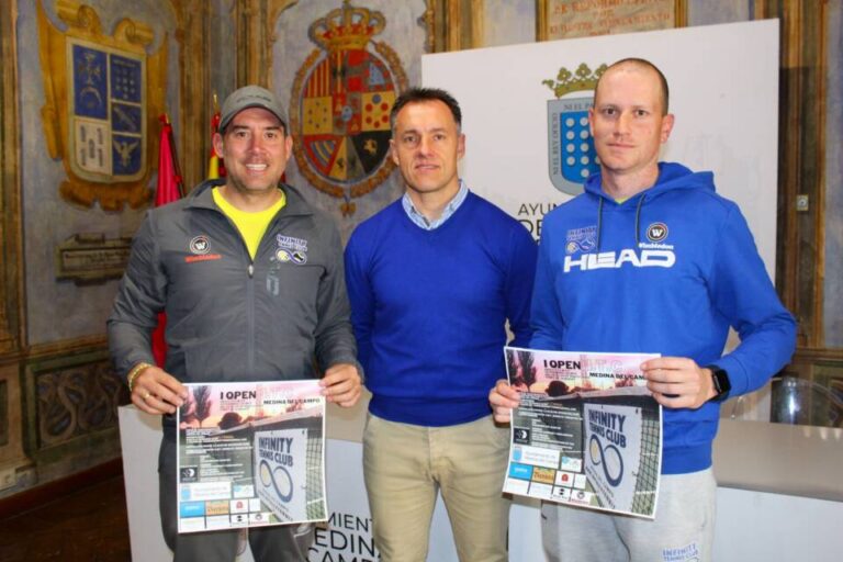 El I Open ITC traslada a Medina del Campo «un gran espectáculo de tenis»