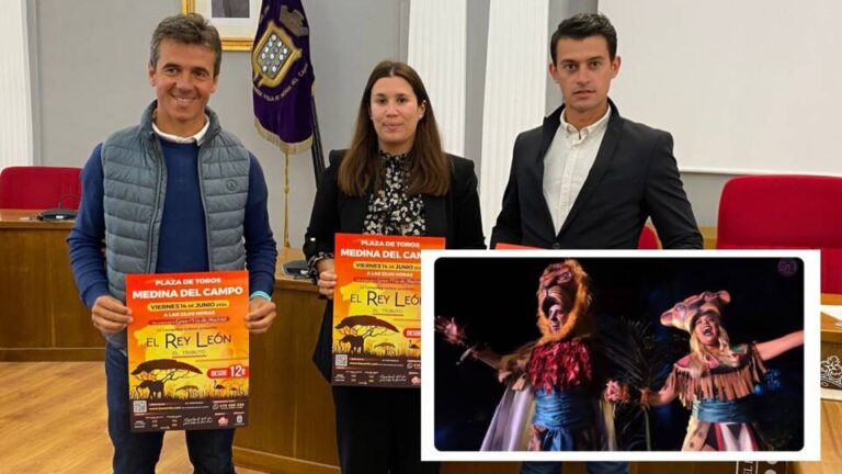 El rugido del Rey León resonará en la plaza de toros de Medina del Campo con un tributo a este musical el 14 de junio