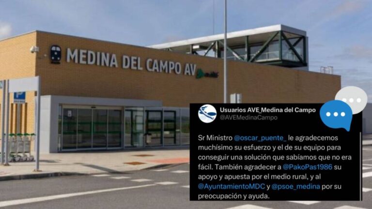 Los usuarios del AVE de Medina del Campo tomarán un tren salmantino para llegar en hora a Madrid