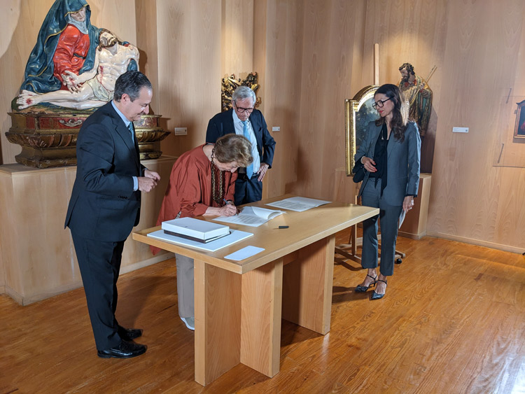 Una donación amplía el acervo del Museo de las Ferias con obras de discípulos de Rubens y Gregorio Martínez