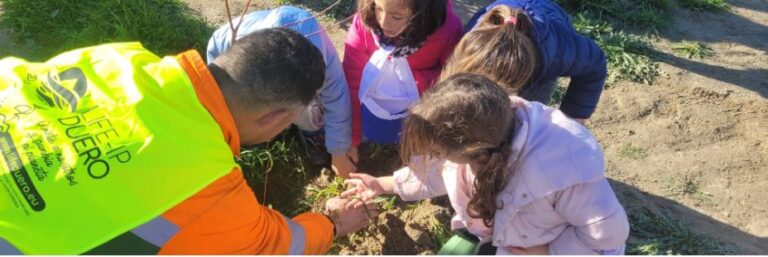 El acuífero de Medina del Campo protagonista del primer programa de educación ambiental Life IP-Duero