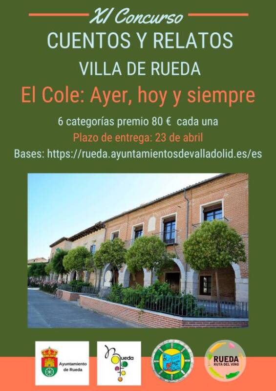 Convocado el XI concurso de cuentos y relatos Villa de Rueda