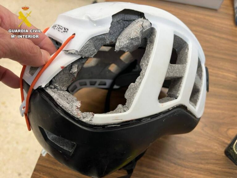 Rescate  en la Portilla del Crampón, la Guardia Civil salva a un montañero accidentado