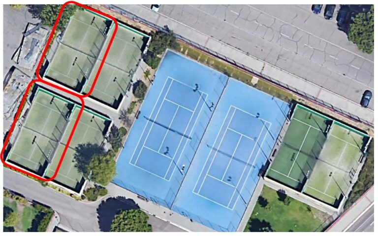 Renovación de césped artificial en pistas de pádel de Huerta del Rey