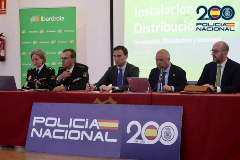 Policía Nacional e Iberdrola se unen en Medina del Campo contra el riesgo eléctrico