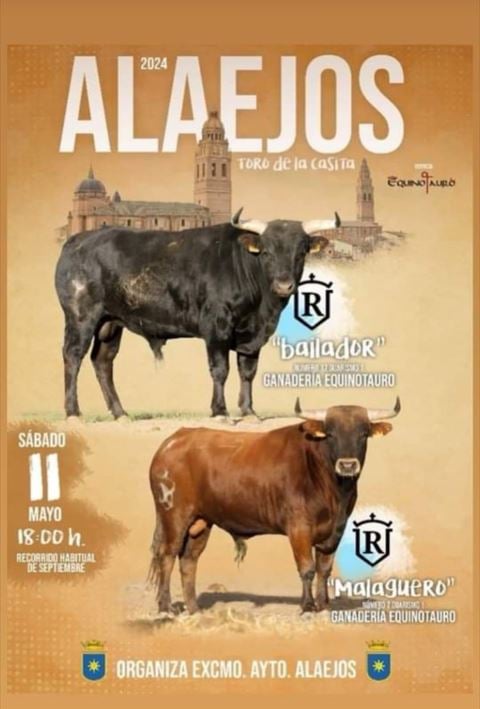 Alaejos suelta el sábado «El Toro de La Casita»