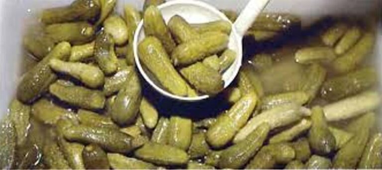 Encurtidos bajo alerta alimentaria por ingredientes no aptos para consumo