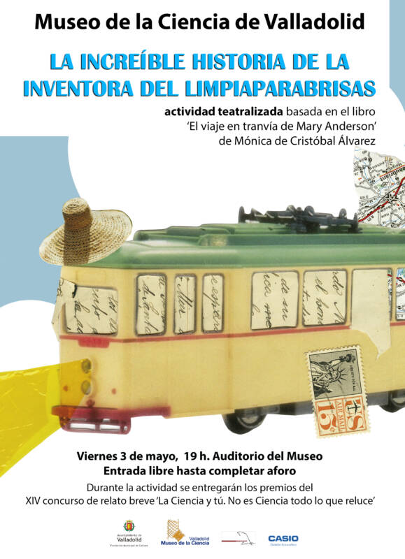 El Museo de la Ciencia de Valladolid presenta la teatralización de, ‘La increíble historia de la inventora del limpiaparabrisas’