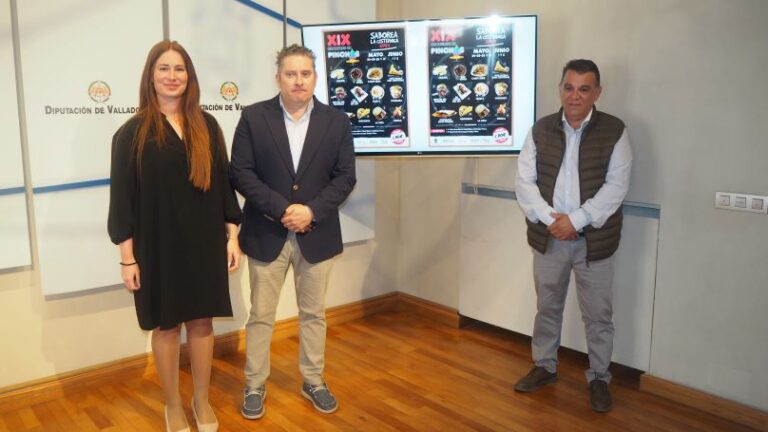 La Diputación de Valladolid presenta el XIX Concurso de Pinchos Saborea La Cistérniga