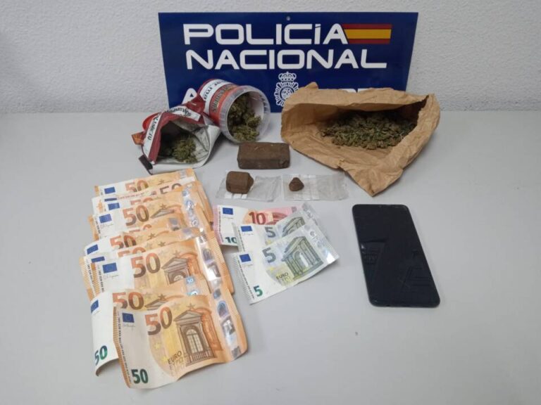 Desarticulan red de tráfico de drogas en Ávila y detienen a cuatro personas