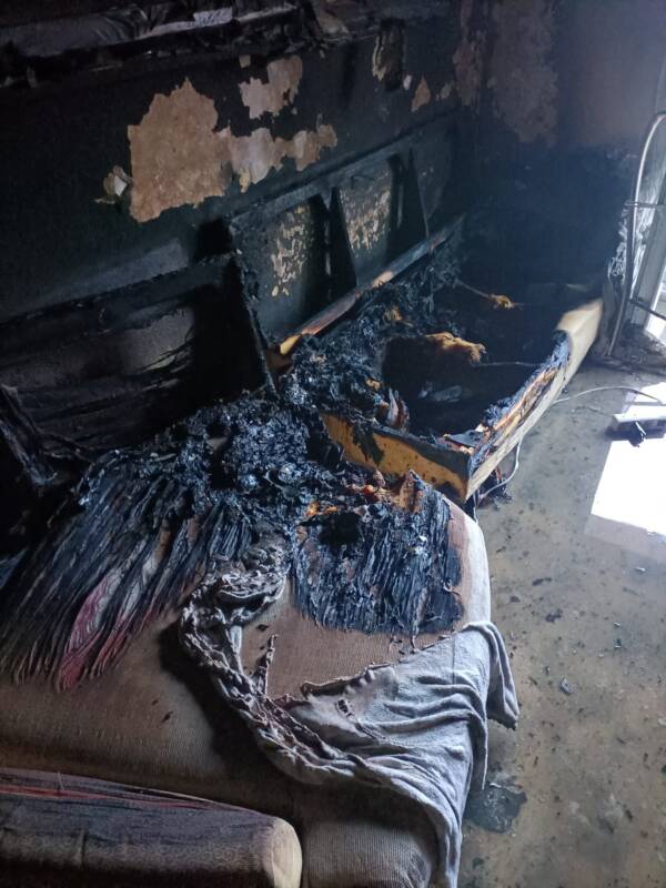 Incendio en Valladolid, dos personas rescatadas de una vivienda en llamas