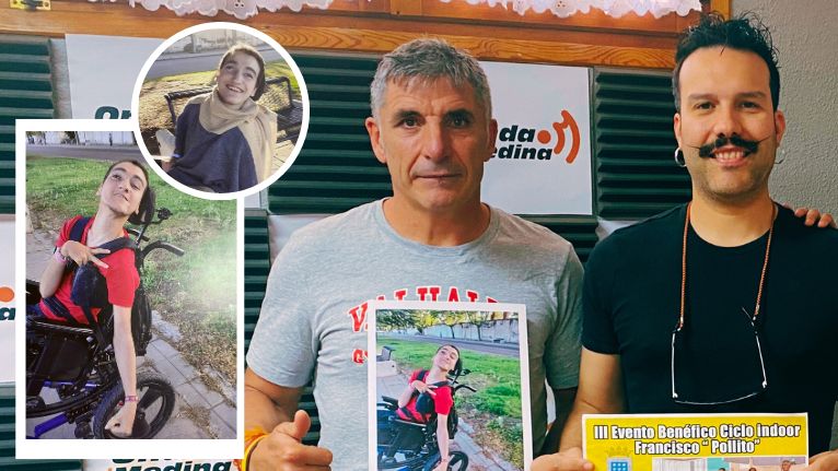 El III Evento Francisco «Pollito» recaudará fondos para María Barbaño, una joven con parálisis cerebral de Medina del Campo