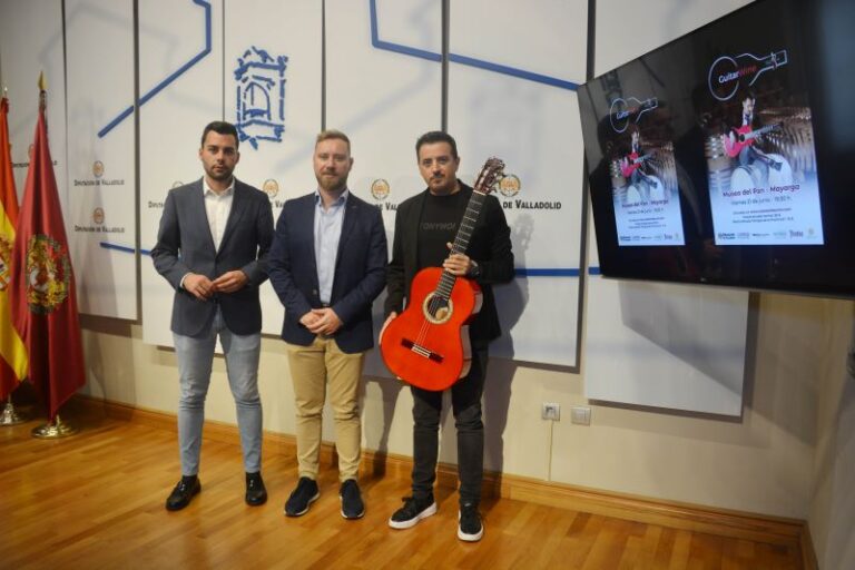 La Diputación de Valladolid celebra el Día Europeo de la Música con GuitarWine en el Museo del Pan de Mayorga