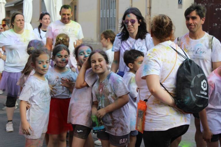 Imágenes de la Color Run de Medina del Campo