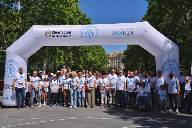 Valladolid camina por la diabetes