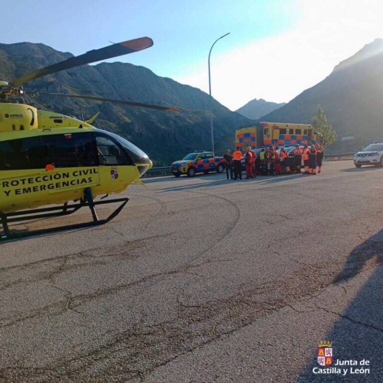 Continúa la búsqueda de un hombre desaparecido en la ruta de Las Brañas, Caldas de Luna