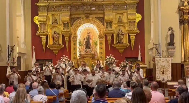 La banda de Nuestra Señora del Carmen de Medina del Campo acompañará al Sagrado Corazón este viernes