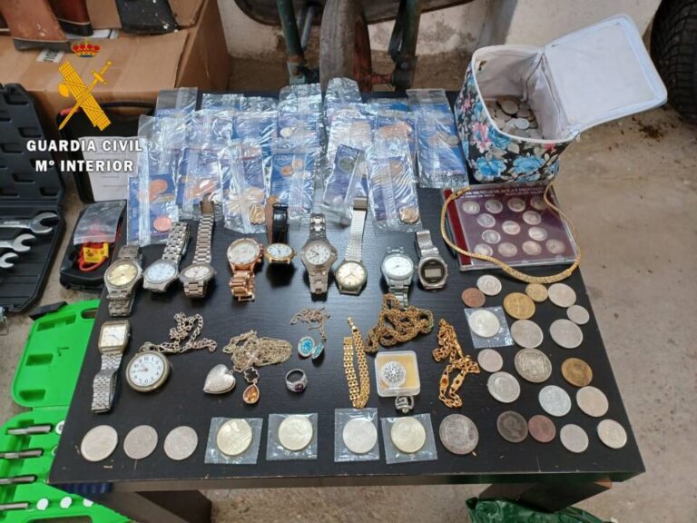 La Guardia Civil desarticula un grupo especializado en robos en Salamanca y Ávila
