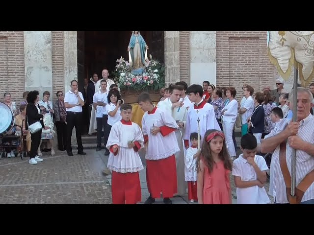 Procesión de «La Milagrosa» 2024 en Medina del Campo