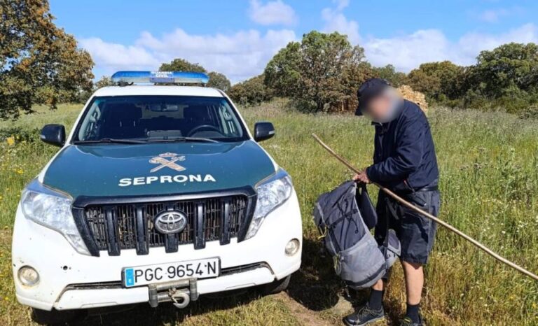 La Guardia Civil auxilia a más de 50 peregrinos en Abril y Mayo en Zamora