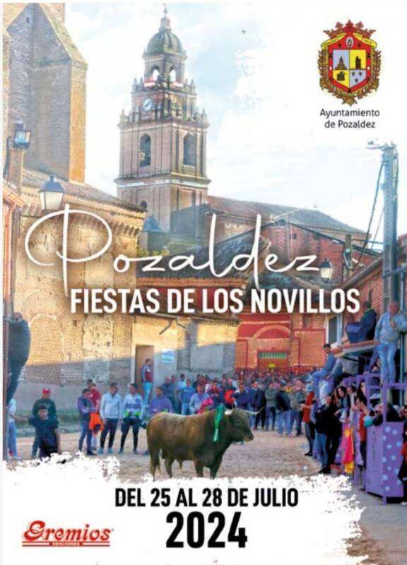 Pozaldez celebrará sus fiestas de los novillos del 25 al 28 de julio