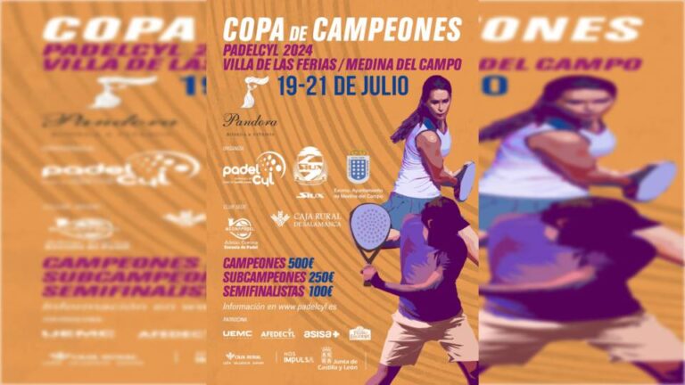 Medina del Campo se prepara para recibir la Copa Castilla y León de Pádel