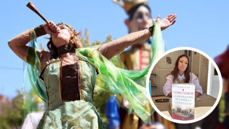 Engel de la Cruz se convierte en aposentadora mayor de la Feria de Imperiales y Comuneros de Medina del Campo