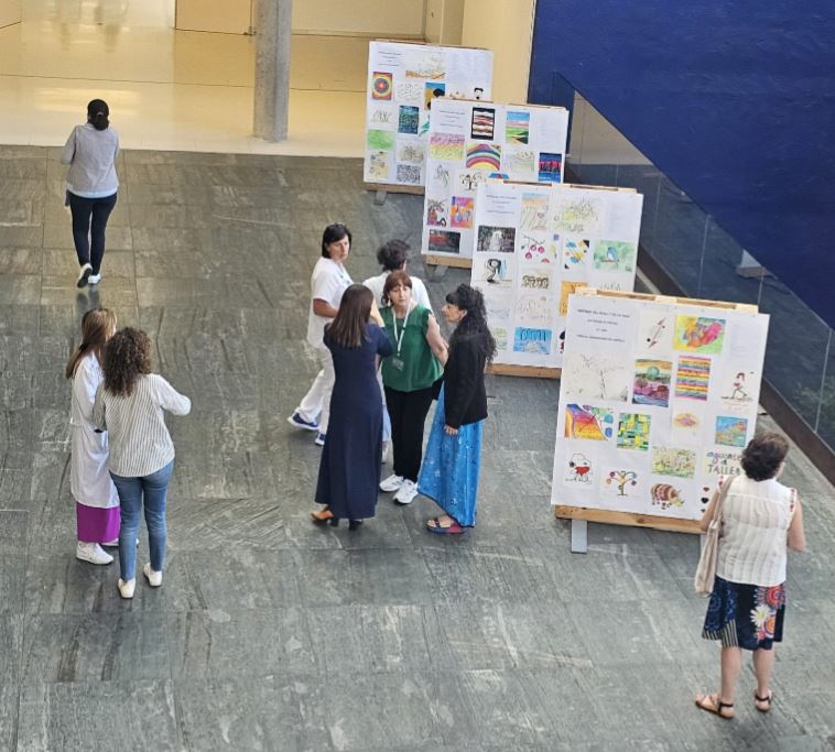 La exposición «Sueños del alma y de la vida» se muestra en el Hospital Río Hortega