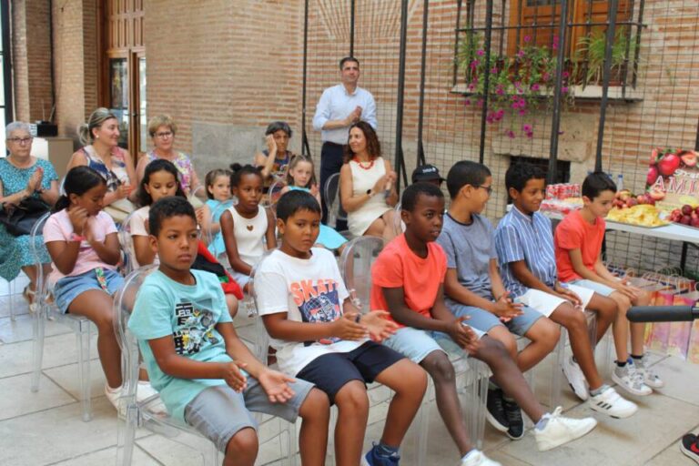 Pequeños del programa 'Vacaciones en Paz en Castilla y León