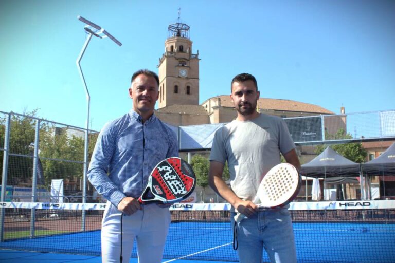 La Plaza Mayor de Medina del Campo, epicentro de la gran fiesta del pádel