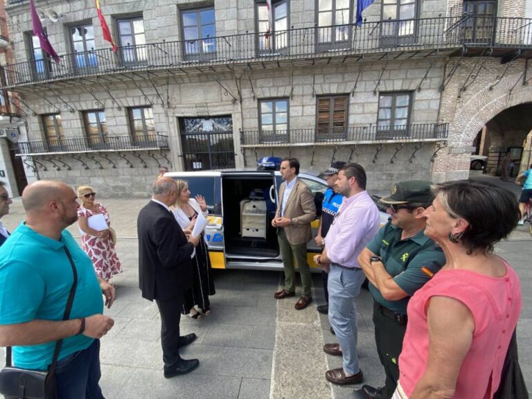 La Policía Local de Medina del Campo incorpora un nuevo vehículo de la DGT