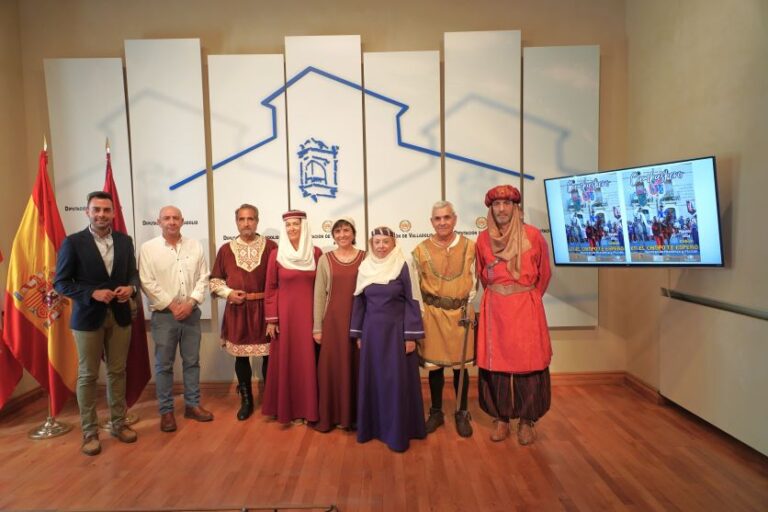 La Diputación de Valladolid presenta el Mercado Medieval y la Recreación Histórica ‘En el Campo te Espero’ en Campaspero
