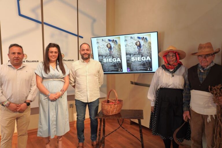 La Diputación de Valladolid presenta la Fiesta de la Siega en Nava del Rey