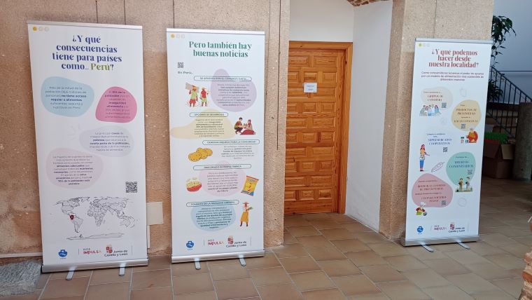 Exposición «Somos lo que comemos» en el Centro Cultural Integrado Isabel La Católica de Medina del Campo