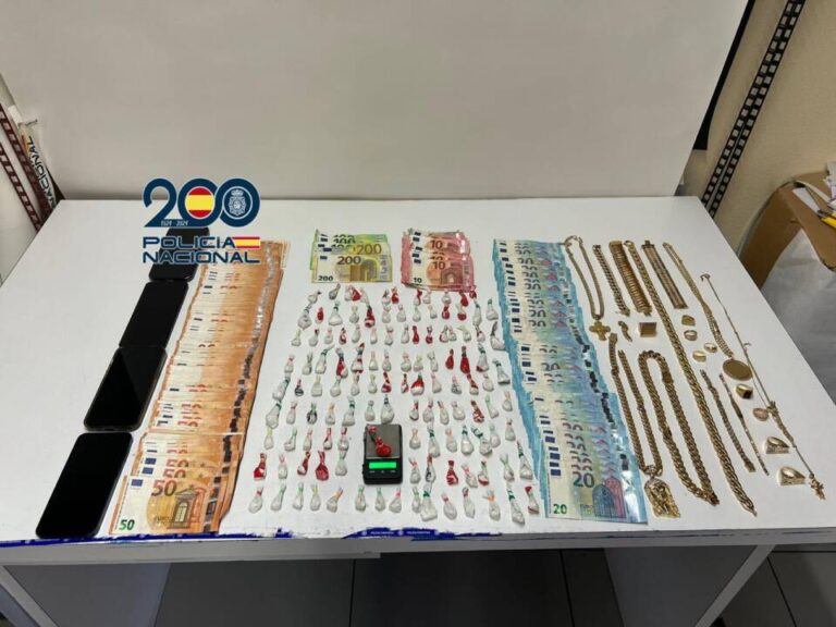 Detienen a una pareja por tráfico de drogas en el centro de León